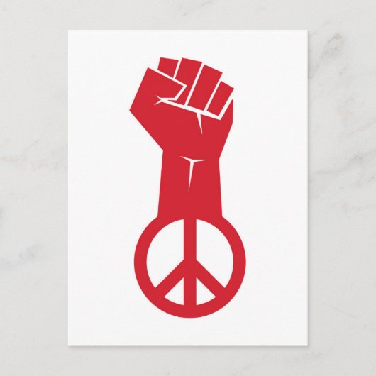 Vredesstrijd Briefkaart (Voorkant)