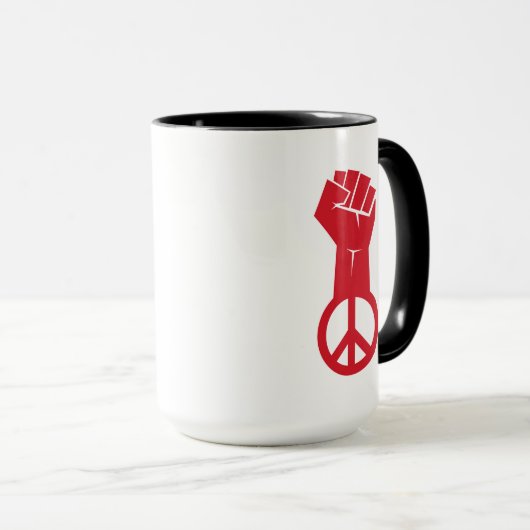 Vredesstrijd Mok (Voorkant rechts)