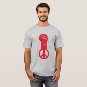 Vredesstrijd T-shirt (Voorkant volledig)
