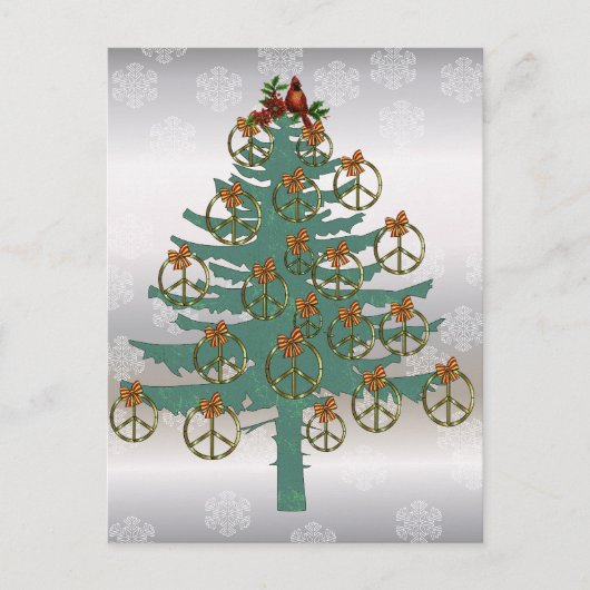 vredesstructuur briefkaart (Voorkant)