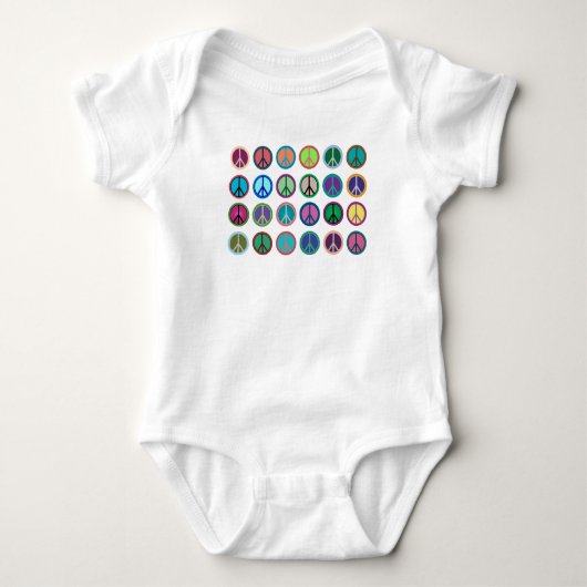 Vredessymbolen in kleur romper (Voorkant)
