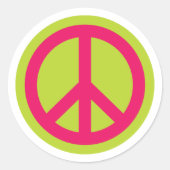 Vredessymbool 01 Sticker (Voorkant)