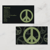 Vredessymbool - Bedrijven Visitekaartje (Voorkant / Achterkant)