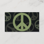 Vredessymbool - Bedrijven Visitekaartje (Achterkant)