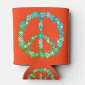 Vredessymbool — blokkracht blikjeskoeler (Achterkant)