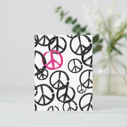 Vredessymbool Briefkaart (Staand voorkant)