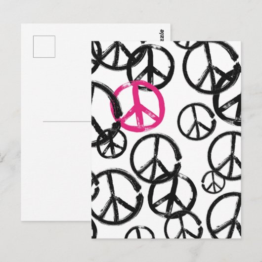 Vredessymbool Briefkaart (Voorkant / Achterkant)