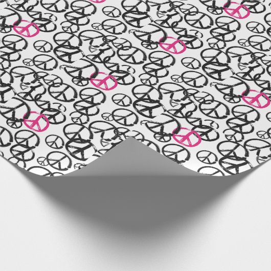 Vredessymbool Cadeaupapier (Hoek)