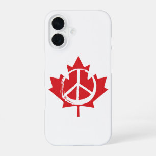 Vredessymbool Canada is niet te koop voor de VS iPhone 16 Hoesje