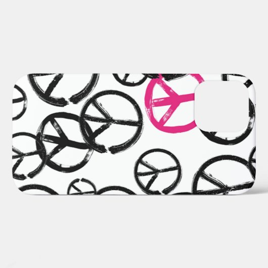 Vredessymbool Case-Mate iPhone Case (Achterkant (horizontaal))