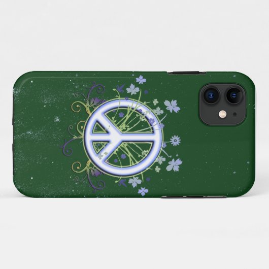 Vredessymbool Case-Mate iPhone Case (Achterkant (horizontaal))