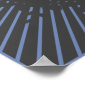 Vredessymbool flower power poster (Hoek)