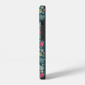 Vredessymbool Hipster Pacifisme Teken iPhone Hoesje (Linkerkant)