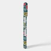 Vredessymbool Hipster Pacifisme Tekenontwerp Case-Mate iPhone Case (Achterkant / Rechts)