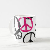 Vredessymbool Koffiemok (Voorkant links)