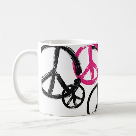 Vredessymbool Koffiemok (Links)