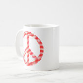 Vredessymbool Koffiemok (Voorkant links)