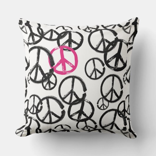 Vredessymbool Kussen (Voorkant)