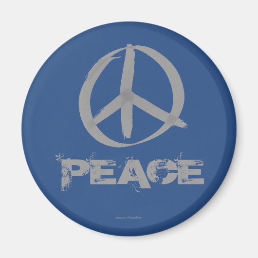 Vredessymbool Magneet (Voorkant)