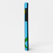 Vredessymbool met harten iPhone 5 Hoesje (Achterkant/links)