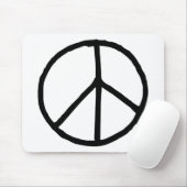 Vredessymbool Muismat (Met muis)