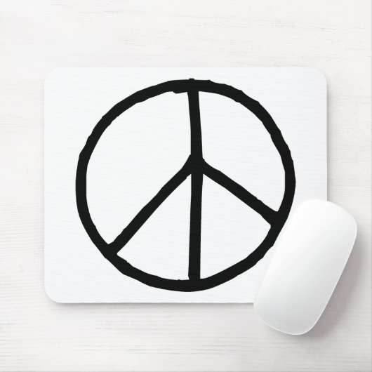 Vredessymbool Muismat (Met muis)