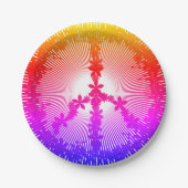 Vredessymbool Papieren Bordje (Voorkant)