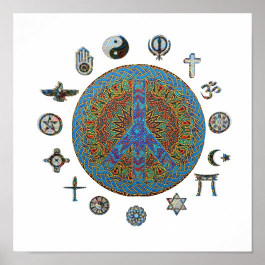 Vredessymbool Poster (Voorkant)