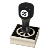 VREDESSYMBOOL RUBBERSTEMPEL (Stempel)