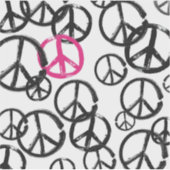 Vredessymbool Sticker (Voorkant)