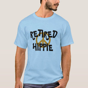 Vredessymbool t-shirt voor de hippie