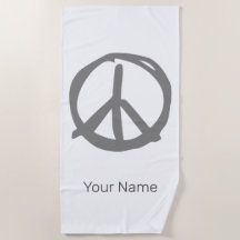 Vredessymbool  teken voor vreedzame hippie