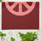 Vredessymbool Theedoek (Gevouwen)