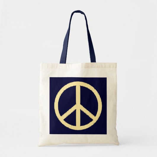 vredessymbool tote bag (Voorkant)