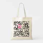 Vredessymbool Tote Bag (Achterkant)