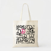 Vredessymbool Tote Bag (Voorkant)