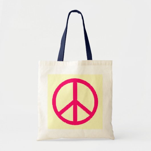 vredessymbool tote bag (Voorkant)