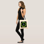 Vredessymbool Tote Bag (Voorkant (model))