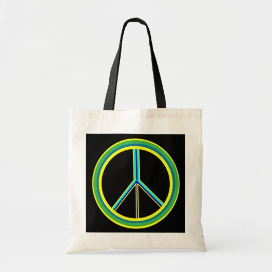Vredessymbool Tote Bag (Voorkant)