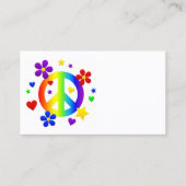 vredessymbool visitekaartje (Voorkant)