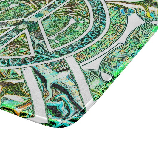 Vredessymbool, Yin Yang, boom van het leven in het Snijplank (Hoek)