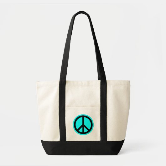 Vredessymbooltas Tote Bag (Voorkant)