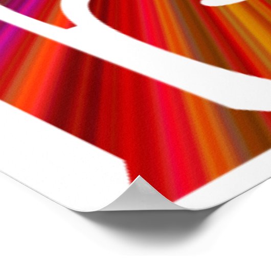 Vredestaal Poster (Hoek)