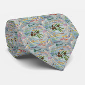 "Vredestaal - Versie 2" FIne Art Stropdas (Opgerold)