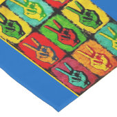 Vredestafel Runner Korte Tafelloper (Hoek)