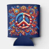 Vredesteken-4 juli-Onafhankelijkheidsdag-Groovy Blikjeskoeler (Achterkant)