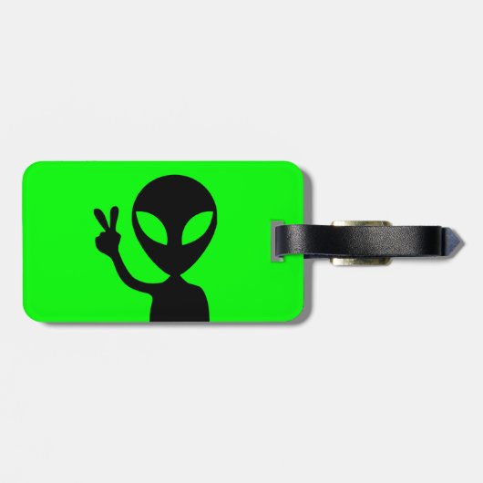 Vredesteken Alien Bagagelabel (Achterkant horizontaal)