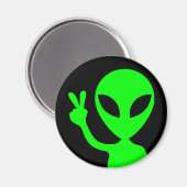 Vredesteken Alien Magneet (Voorkant / Achterkant)