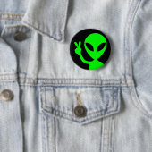 Vredesteken Alien Ronde Button 5,7 Cm (In situ)