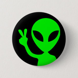 Vredesteken Alien Ronde Button 5,7 Cm